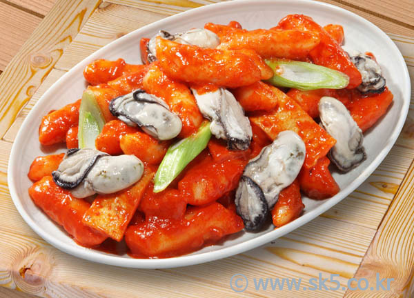 굴떡볶이