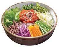 비빔막국수