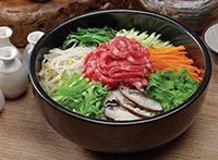 설깃살육회비빔밥