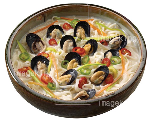 홍합칼국수